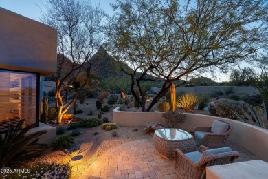 Set within The Heights of the prestigious guard-gated community on Desert Highlands Golf Club in Arizona - for sale on GolfHomes.com, golf home, golf lot