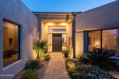 Set within The Heights of the prestigious guard-gated community on Desert Highlands Golf Club in Arizona - for sale on GolfHomes.com, golf home, golf lot