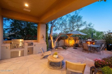 Set within The Heights of the prestigious guard-gated community on Desert Highlands Golf Club in Arizona - for sale on GolfHomes.com, golf home, golf lot