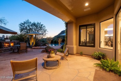 Set within The Heights of the prestigious guard-gated community on Desert Highlands Golf Club in Arizona - for sale on GolfHomes.com, golf home, golf lot