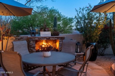 Set within The Heights of the prestigious guard-gated community on Desert Highlands Golf Club in Arizona - for sale on GolfHomes.com, golf home, golf lot