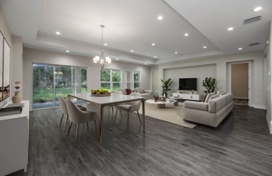 COMPLETED LARGE one story Spire Home featuring our largest on Southern Hills Plantation Club in Florida - for sale on GolfHomes.com, golf home, golf lot
