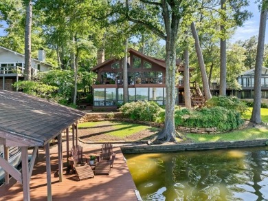 Enjoy breathtaking lake views from nearly every room in this on Hide-A-Way Lake Golf Course in Texas - for sale on GolfHomes.com, golf home, golf lot