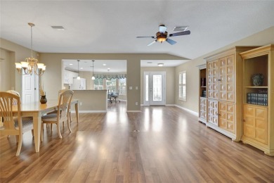 A MUST SEE! This lovely Challedon model BLOCK/STUCCO home in on Eagle Ridge At Spruce Creek Country Club in Florida - for sale on GolfHomes.com, golf home, golf lot