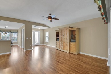 A MUST SEE! This lovely Challedon model BLOCK/STUCCO home in on Eagle Ridge At Spruce Creek Country Club in Florida - for sale on GolfHomes.com, golf home, golf lot