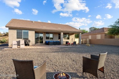 Discover serene living in this recently built 2022 home nestled on Wickenburg Country Club in Arizona - for sale on GolfHomes.com, golf home, golf lot