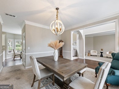 New Year New Home. This beautifully appointed family home on Hamilton Mill Golf Club in Georgia - for sale on GolfHomes.com, golf home, golf lot