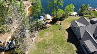 DEEP WATER LAKEFRONT! 210' of Lake Frontage and DOCK!  Build on The Highlands Course at Lake Arrowhead in Georgia - for sale on GolfHomes.com, golf home, golf lot