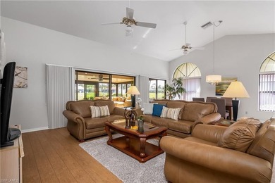 Spectacular View! This spacious furnished 3BR/2Bath home has on Hunters Ridge Country Club in Florida - for sale on GolfHomes.com, golf home, golf lot