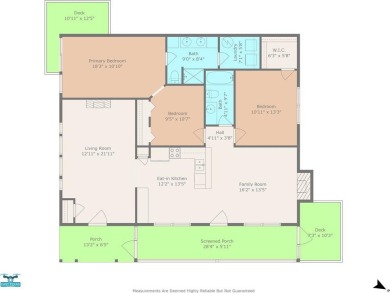 Enjoy this darling 2 bedroom & 2 bath home on two lots with two on Holly Lake Ranch Golf Club in Texas - for sale on GolfHomes.com, golf home, golf lot