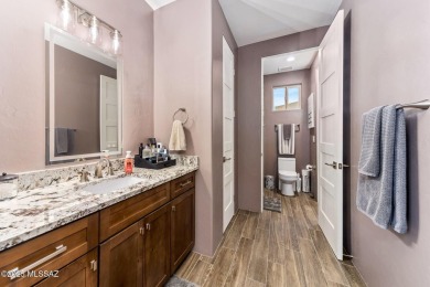 Modern Luxury meets Desert Elegance in this stunning 2023 custom on Starr Pass Golf Club in Arizona - for sale on GolfHomes.com, golf home, golf lot