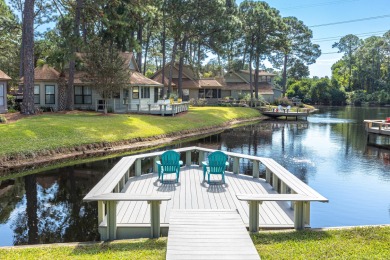 Nestled on the pond in the sought-after Fairways community of on Sandestin Golf and Beach Resort - The Links in Florida - for sale on GolfHomes.com, golf home, golf lot