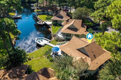 Nestled on the pond in the sought-after Fairways community of on Sandestin Golf and Beach Resort - The Links in Florida - for sale on GolfHomes.com, golf home, golf lot