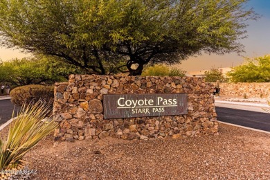Modern Luxury meets Desert Elegance in this stunning 2023 custom on Starr Pass Golf Club in Arizona - for sale on GolfHomes.com, golf home, golf lot