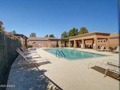 Golf balls - don't worry.  This dream home is on the 4th tee of on Raven Golf Club At South Mountain in Arizona - for sale on GolfHomes.com, golf home, golf lot