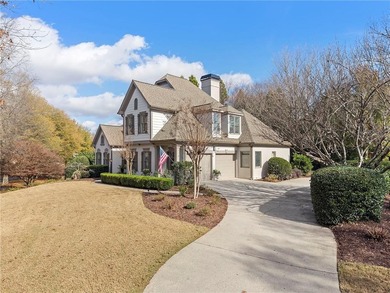 Modern luxury meets classic Southern charm in this iconic Laurel on Laurel Springs Golf Club in Georgia - for sale on GolfHomes.com, golf home, golf lot