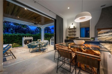 This residence has been completely reimagined in 2024 with a on Grey Oaks Golf and Country Club in Florida - for sale on GolfHomes.com, golf home, golf lot
