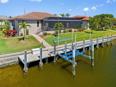 Punta Gorda Isles! Experience luxury living at its finest in on Saint Andrews South Golf Club in Florida - for sale on GolfHomes.com, golf home, golf lot