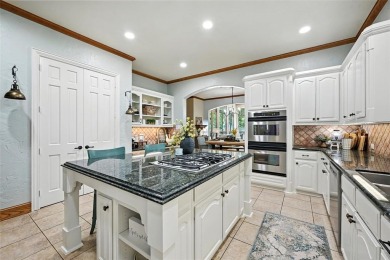 SANDERS CUSTOM HOME WITH A PRIVATE BACKYARD SANCTUARY IN on Bridlewood Golf Course in Texas - for sale on GolfHomes.com, golf home, golf lot