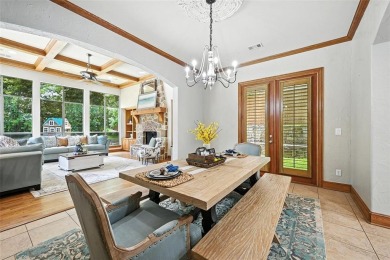 SANDERS CUSTOM HOME WITH A PRIVATE BACKYARD SANCTUARY IN on Bridlewood Golf Course in Texas - for sale on GolfHomes.com, golf home, golf lot