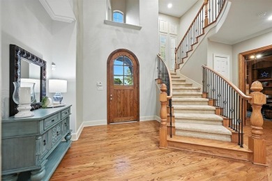 SANDERS CUSTOM HOME WITH A PRIVATE BACKYARD SANCTUARY IN on Bridlewood Golf Course in Texas - for sale on GolfHomes.com, golf home, golf lot