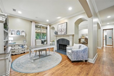 SANDERS CUSTOM HOME WITH A PRIVATE BACKYARD SANCTUARY IN on Bridlewood Golf Course in Texas - for sale on GolfHomes.com, golf home, golf lot