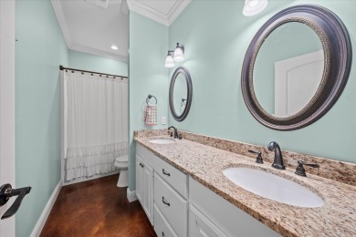 Custom home nestled on a 2.5-acre lot surrounded by a lush on Bay Springs Country Club in Mississippi - for sale on GolfHomes.com, golf home, golf lot