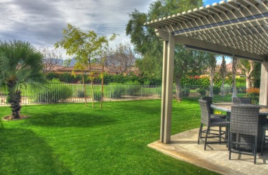 An immaculate home with 2 primary suites plus a powder room in on Indian Palms Country Club and Resort in California - for sale on GolfHomes.com, golf home, golf lot