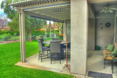 An immaculate home with 2 primary suites plus a powder room in on Indian Palms Country Club and Resort in California - for sale on GolfHomes.com, golf home, golf lot