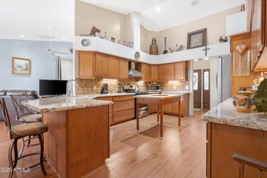 Welcome to this custom-built golf course home in Arizona City on Arizona City Golf Club in Arizona - for sale on GolfHomes.com, golf home, golf lot
