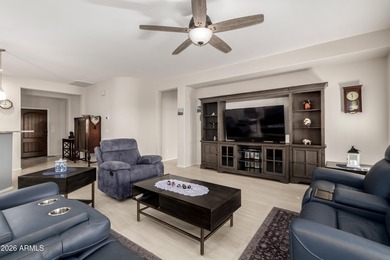 Welcome to a beautifully upgraded corner-lot home located in on Poston Butte Golf Club in Arizona - for sale on GolfHomes.com, golf home, golf lot