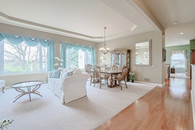 Rare and magnificent one-owner estate home nestled among mature on Whisper Creek Golf Club in Illinois - for sale on GolfHomes.com, golf home, golf lot