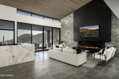 Just Completed in June 2025 | Contemporary Masterpiece with on Desert Mountain Golf Club - Renegade Course in Arizona - for sale on GolfHomes.com, golf home, golf lot