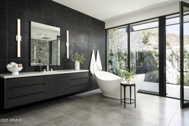 Just Completed in June 2025 | Contemporary Masterpiece with on Desert Mountain Golf Club - Renegade Course in Arizona - for sale on GolfHomes.com, golf home, golf lot