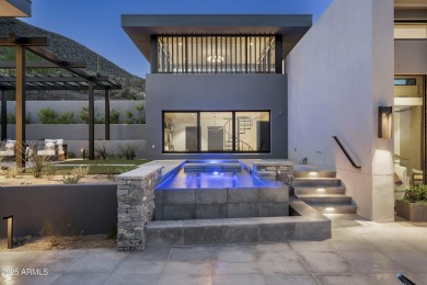 Just Completed in June 2025 | Contemporary Masterpiece with on Desert Mountain Golf Club - Renegade Course in Arizona - for sale on GolfHomes.com, golf home, golf lot