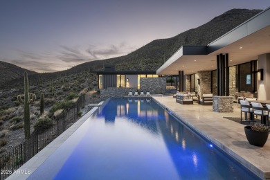 Just Completed in June 2025 | Contemporary Masterpiece with on Desert Mountain Golf Club - Renegade Course in Arizona - for sale on GolfHomes.com, golf home, golf lot