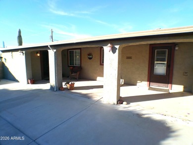 This Stucco 2 Bedroom 2 Full Bath home has an oversized 2nd on Queen Valley Golf Course in Arizona - for sale on GolfHomes.com, golf home, golf lot