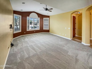 Experience luxury living in the heart of PebbleCreek! This on Tuscany Falls At Pebble Creek in Arizona - for sale on GolfHomes.com, golf home, golf lot