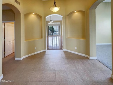 Experience luxury living in the heart of PebbleCreek! This on Tuscany Falls At Pebble Creek in Arizona - for sale on GolfHomes.com, golf home, golf lot