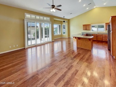 Experience luxury living in the heart of PebbleCreek! This on Tuscany Falls At Pebble Creek in Arizona - for sale on GolfHomes.com, golf home, golf lot