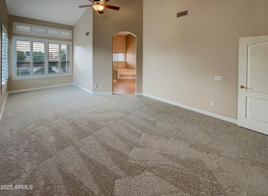Experience luxury living in the heart of PebbleCreek! This on Tuscany Falls At Pebble Creek in Arizona - for sale on GolfHomes.com, golf home, golf lot