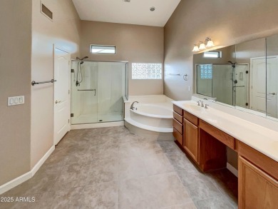 Experience luxury living in the heart of PebbleCreek! This on Tuscany Falls At Pebble Creek in Arizona - for sale on GolfHomes.com, golf home, golf lot