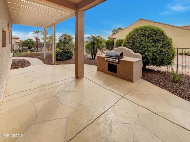 Experience luxury living in the heart of PebbleCreek! This on Tuscany Falls At Pebble Creek in Arizona - for sale on GolfHomes.com, golf home, golf lot