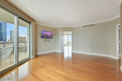 A stunning corner residence with floor-to-ceiling windows on Las Vegas Country Club in Nevada - for sale on GolfHomes.com, golf home, golf lot