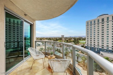 A stunning corner residence with floor-to-ceiling windows on Las Vegas Country Club in Nevada - for sale on GolfHomes.com, golf home, golf lot