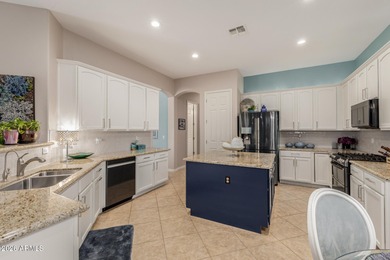 Desert Sunset Pool Home! Perfect backyard built for Arizona on Estrella Mountain Ranch Golf Course in Arizona - for sale on GolfHomes.com, golf home, golf lot