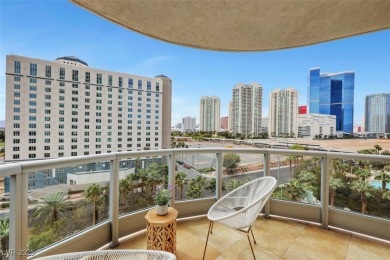 A stunning corner residence with floor-to-ceiling windows on Las Vegas Country Club in Nevada - for sale on GolfHomes.com, golf home, golf lot