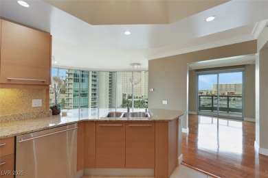 A stunning corner residence with floor-to-ceiling windows on Las Vegas Country Club in Nevada - for sale on GolfHomes.com, golf home, golf lot