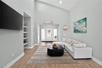 Skip the stairs and step into this modern coastal sanctuary! on Palmilla Beach Golf Club in Texas - for sale on GolfHomes.com, golf home, golf lot