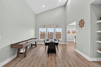 Skip the stairs and step into this modern coastal sanctuary! on Palmilla Beach Golf Club in Texas - for sale on GolfHomes.com, golf home, golf lot